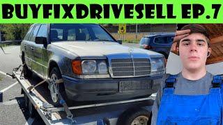 Mercedes W124 TD 250 | BuyFixDriveSell #7 | Daimler Bernd