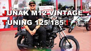 Tuning Junak M12 Vintage 125/185 Husator-Serwis.pl