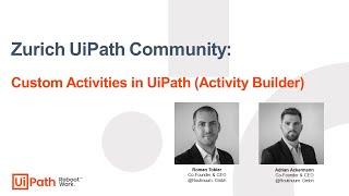 Custom Activities in UiPath (Activities Builder)