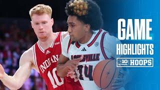 Indiana vs. Louisville | HIGHLIGHTS | Big Ten Basketball | 11/27/24