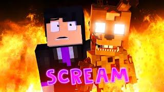 "SCREAM" | FNaF Minecraft Animated Music Video (Song by VictorMcKnight & CG5)