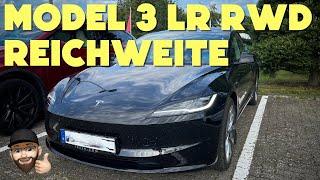 Neues Tesla Model 3 LR RWD - echte Reichweite?