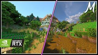 Minecraft RTX vs MollyVX | Ray Tracing Comparison | RTX 2080