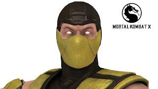 Mortal Kombat X: Klassic Scorpion 3D Model