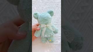 DIY CUTE TEDDY BEAR with Handkerchief  #shorts #diy #diyhomedecor #teddybear #cute #diycrafts