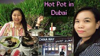 Vlog # 5 | Affordable Hot Pot in Dubai | Wander Tinay 