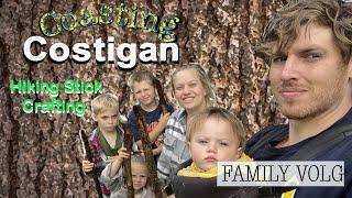 Hiking Stick Crafting Coasting Costigans