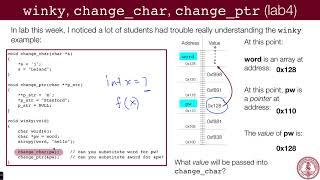 Lecture 8: Generic Stack in C using void *