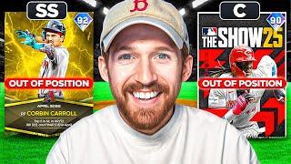 Using The Speed Team Out Of Position In MLB 25