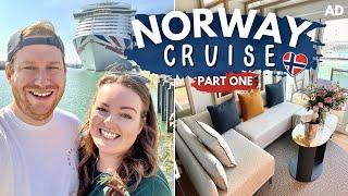 NORWAY CRUISE!  PART ONE • Iona ship tour, conservatory mini-suite & sea day  P&O Cruises AD