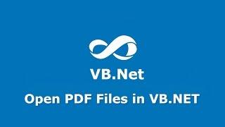 Lesson 33 Open PDF Files in VB.Net