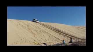 Pajero NP 04 Exceed in sand dunes southgates 4WD 4x4 mitsubishi