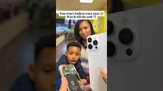 Little Kid Got SCAMMED $500 FOR A FAKE iPhone  #shorts #moneytalkswireless #iphone16promax
