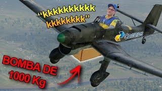 ENTREGANDO BOMBA DE 1000 KG EM 1.0 (STUKA) - WAR THUNDER