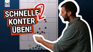 Trainiere dein Team: Taktisches Umschaltspiel im Fokus!