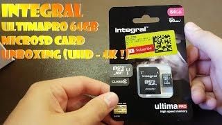 UltimaPRO 64GB MicroSD Card UNBOXING (UHD - 4K !)