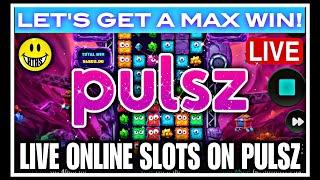 LIVE ONLINE SLOTS ON PULSZ | MAX WIN? | WIN CASH PRIZES