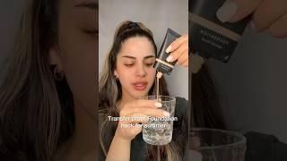 Long lasting foundation hack for hot weather  #makeuphacks #makeup #subscribe #shorts