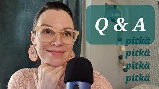 ASMR SUOMI / Piiiiitkä Q&A!