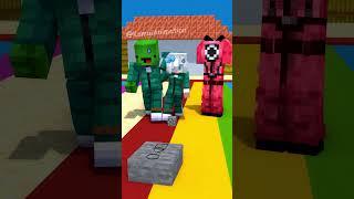 Help Mikey win the Squid Game! - MAIZEN Minecraft Animation #shorts