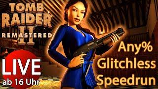  Tomb Raider 2 Remastered Glitchless Speedrun  | Endlich ein Setup für DEN Sprung :D