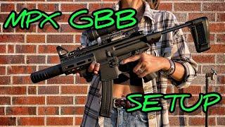 【エアガン】APFG SIG MPX GBB カスタム【サバゲー】