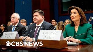Govs. JB Pritzker, Tim Walz, Kathy Hochul testify at House hearing on sanctuary cities | full video
