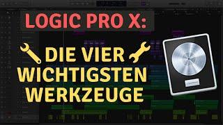 Logic Pro X Tutorial (deutsch) || Die 4 WICHTIGSTEN Werkzeuge (Logic Pro X Werkzeuge einblenden)