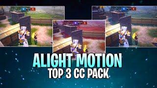 Alight Motion CC Pack | Pubg Montage Top 3 Premium Cc Preset | For android & ios | Free Preset