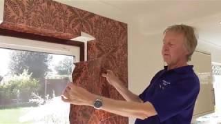 How to Hang Wallpaper Around Windows and Doors the Professional Way