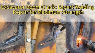 Excavator Boom Crack: Expert Welding Repair for Maximum Strength