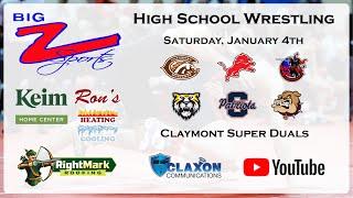 Claymont Super Duals - OHSAA Wrestling from BIG Z Sports