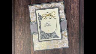 Simply Elegant Gift Card Tutorial