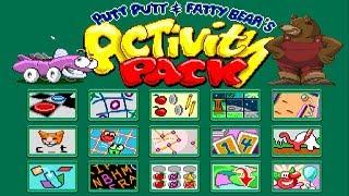 Putt Putt and Fatty Bear's Activity Pack Full Playthrough