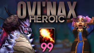 Broodtwister Ovi'nax Fire Mage | 99 Parse