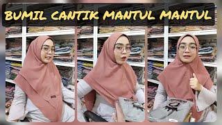 BUMIL CANTIK MANIS PUTIH TERNYATA HAMIL BESAR DAN SEDANG LIVE JUALAN JILBAB SANGAT SEMANGAT BIG0 !!