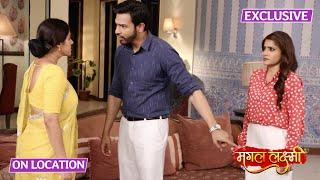 Mangal Lakshmi | On Location | Mangal Ne Mangi Adit Se Bacchon Ki Custody