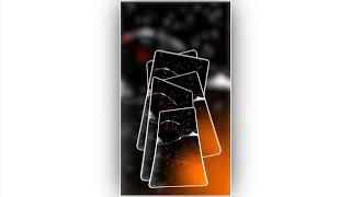 Template Video Background 4K Full Screen | light Effect | Kinemaster Template Black Screen