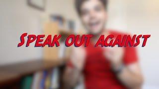 Speak out against - W16D2 - Daily Phrasal Verbs - Learn English online free video lessons