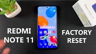 How To Factory Reset Redmi Note 11 | Soft Reset