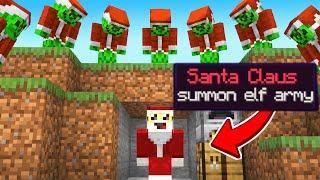 Minecraft Manhunt but I'm SANTA