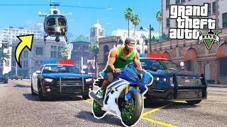 ГАНГСТЕР УГНАЛ БАЙК СО ШТРАФСТОЯНКИ!! КОПЫ В ШОКЕ! - GTA 5 РЕАЛЬНАЯ ЖИЗНЬ (ГТА 5 МОДЫ)