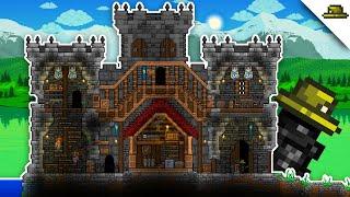 Small Medieval Fortress | Terraria Speed Build