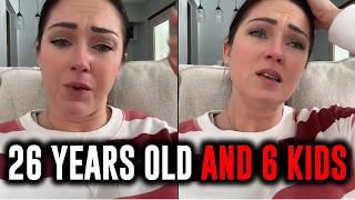 “I Deserve To Be Loved – 26-Year-Old SINGLE MOM Of 6 Kids Seeks A Man To Provide
