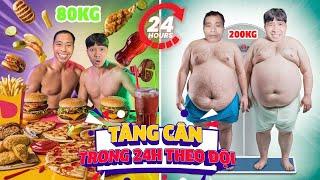 PHD - Thử Thách Tăng Cân Trong 24 Giờ - Tập 2 - Phương Hữu Côn Rời Team - Gain Weight in 24 Hours