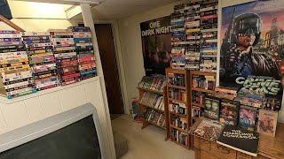 My VHS Tape Collection (Horror Exploitation Action Sci Fi Comedy)