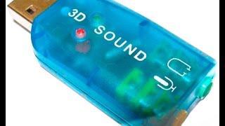 Распакока. Звуковая карта Dynamode 3D Sound (5.1) USB