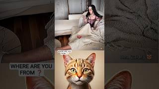give this video title  (warning answer) #cat #meme #dance #trending