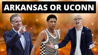 WHAT'S GOING ON WITH MELEEK THOMAS COLLEGE RECRUITMENT? | UConn And Arkansas Are The Favorites?