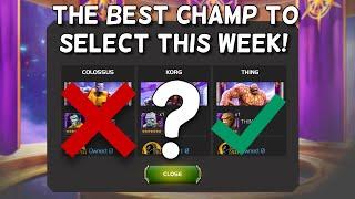 Defence | Attack or Both? | Who To Choose For FREE This Week | Marvel Contest of Champions